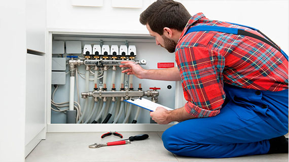 Central heating servicing and maintenance for homes.
