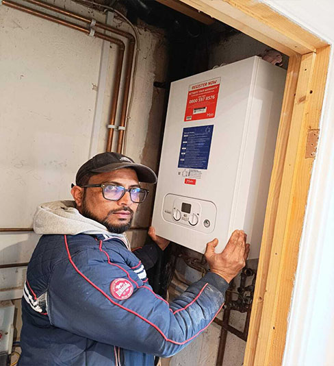 Skilled heating engineers providing installation, repair, and maintenance services for residential heating systems.