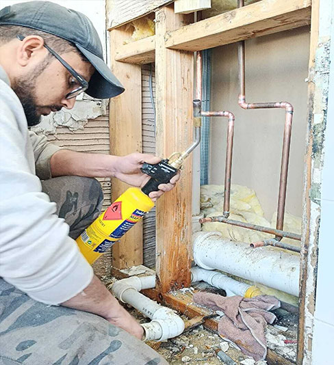 Professional plumbing fixes for residential properties.