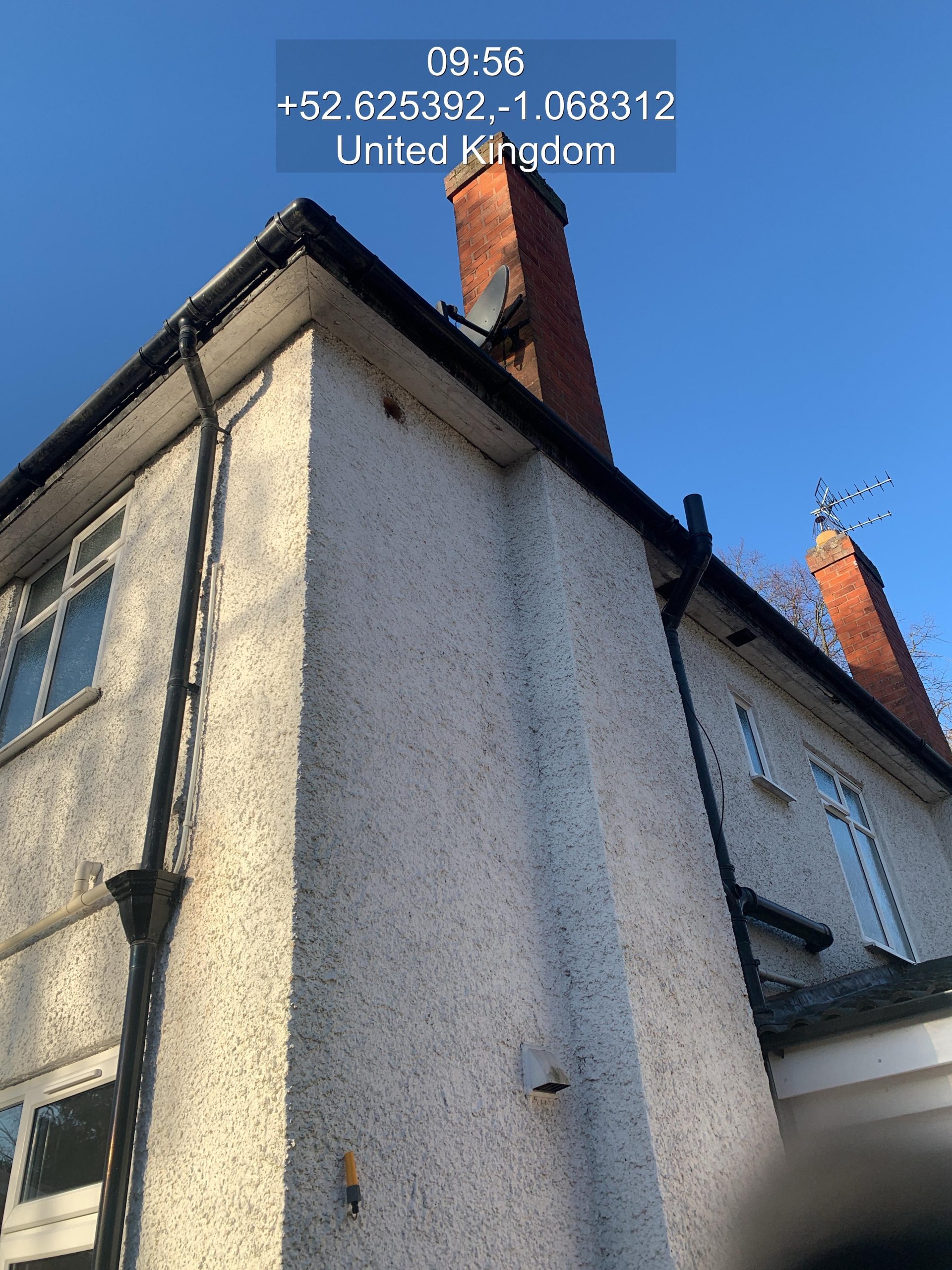 Pipework and outdoor plumbing maintenance project