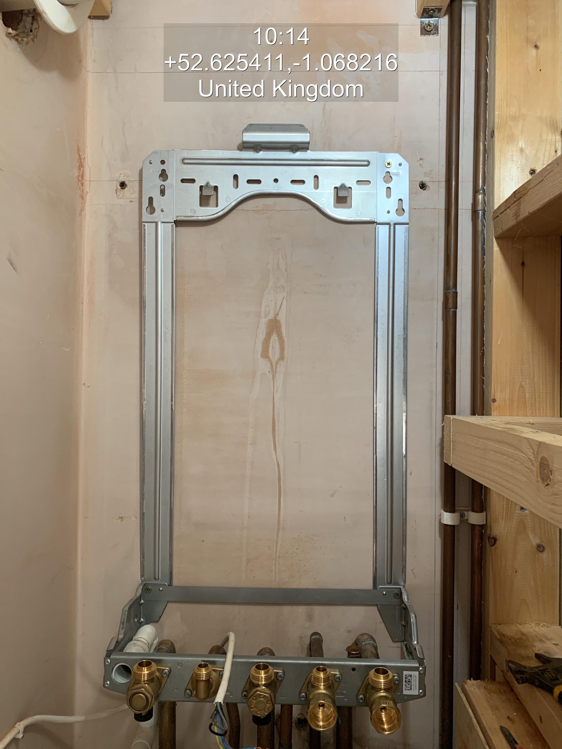 boiler installation completed by Yamin Plumbing UK