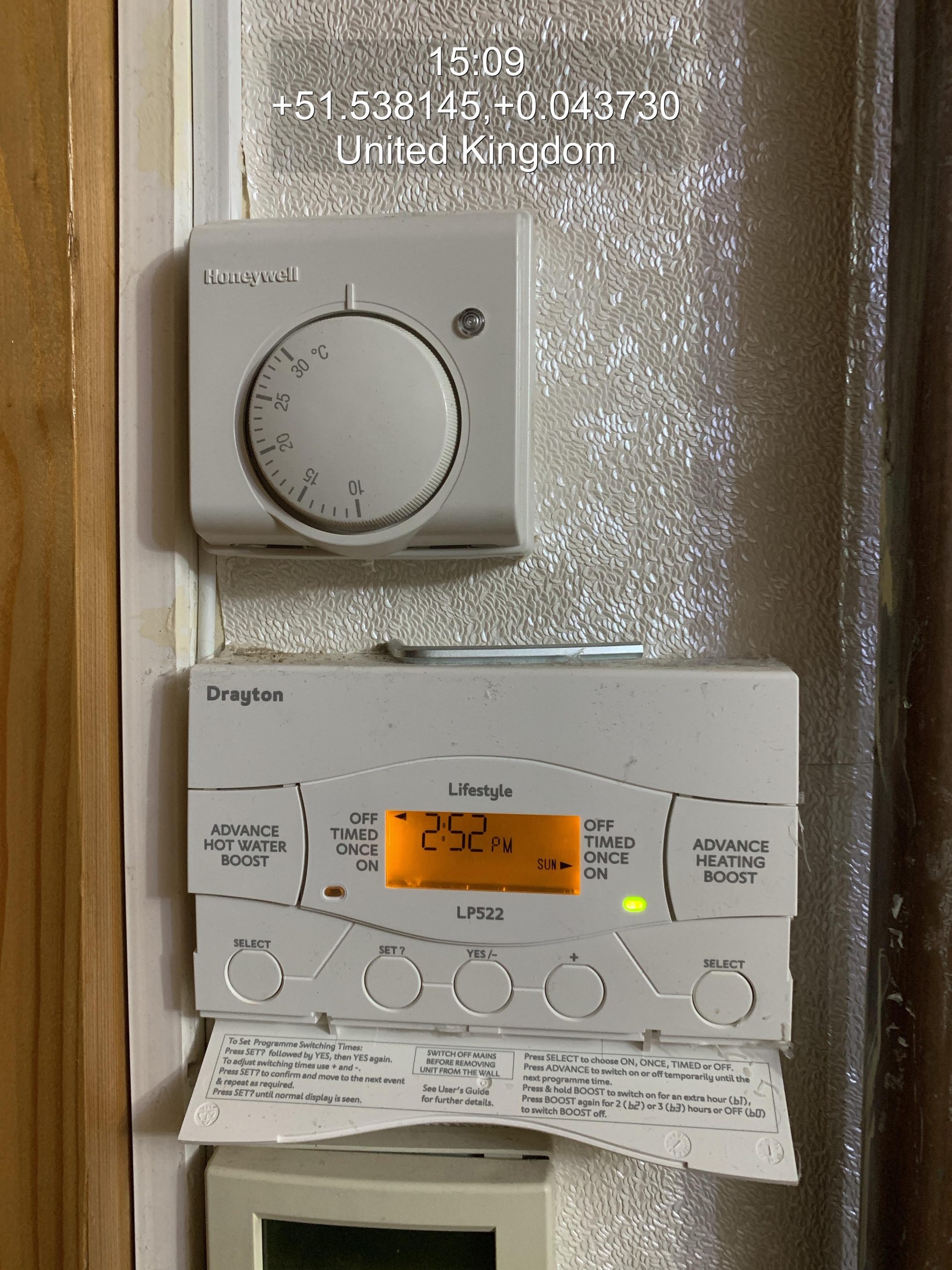 New energy-efficient boiler installation completed