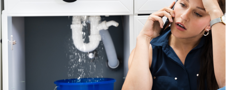 Plumbing leak repair